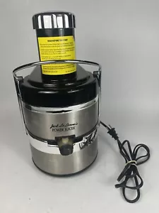 Jack LaLanne's Stainless Steel Power Juicer Juice Extractor MT-1000 Tested - Picture 1 of 11