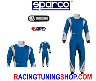 TUTA SPARCO EAGLE RS8.1 TG 52 HOCOTEX RACING SUIT FIA 8856-2000 BLUE 0011272 - Immagine 1 di 4