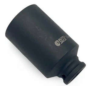 Conector automático 36 mm 1/2" Dr Socket impacto profundo 12 puntos garaje bi hexagonal para tuercas de cubo - Imagen 1 de 10