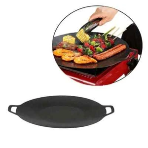 Grillpfanne Korean Rund Antihaft Grillplatte BBQ Grill Camping Bratpfanne - Bild 1 von 9