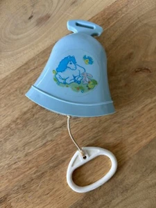 Vintage Tomy Horse with bunny Music Box Pull String Crib Mobile Tested & works - Picture 1 of 6