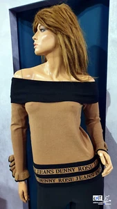 Denny Rose Suéter Art. 021ND53015 Colección Vaqueros Invierno 2020 Descuento 50% - Picture 1 of 4
