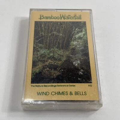 Bamboo Waterfall Wind Chimes & Bells (Cassette) Meditation Nature Relaxation - Image 1 of 4