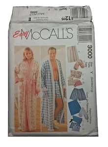 Accappatoio da bagno unisex adulto McCalls 3000 modello spa taglio taglia S-L busta danneggiata - Foto 1 di 5