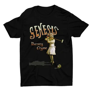Nursery Cryme Album Genesis schwarz S-2345XL Unisex T-Shirt CB1272 - Bild 1 von 3