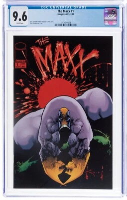 SAM KIETH The MAXX # 1 Image Comics 1993  CGC 9.6 1st Mr. GONE 🔥 - Image 1 of 4