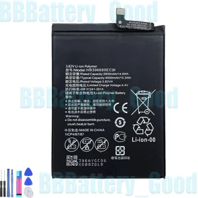 For Huawei Mate 9 MHA-L29 Replacement Battery HB396689ECW Tools - Image 1 of 3