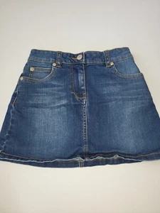 Mini Boden Cat Pocket Denim Skirt size 8-9 - Picture 1 of 4