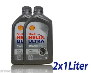 Shell Helix Ultra Professional AM-L 5W-30 2x1 Liter MB 229.51 BMW LL04 Motoröl - Bild 1 von 3