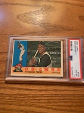 1960 TOPPS #326 "BOB" / ROBERTO CLEMENTE CARD--PSA 4 VG-EX