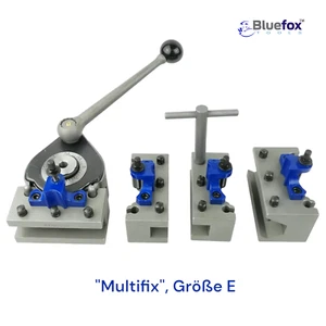 Bluefox Schnellwechsel-Stahlhalter-Set, System "Multifix", Größe E - Picture 1 of 7