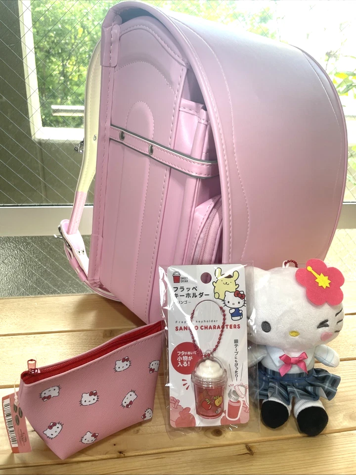 NEW JAPAN Randoseru School Bag  Backpack Light Pink  from Japan - Image 1 of 4