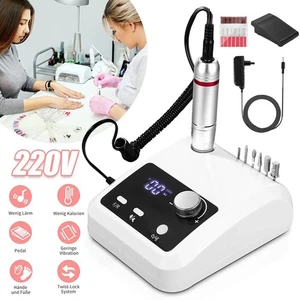 Elektryczna frezarka do paznokci pedicure manicure pielęgnacja stóp urządzenie do pielęgnacji stóp 45000 obr./min - Zdjęcie 1 z 12