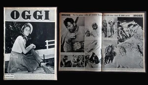 OGGI 1950#37 conquista dell'Annapurna - Herzog Annecy - Ernst Wiechert - Miss It - Imagen 1 de 15