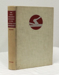 The 84th Infantry Division in the Battle of Germany by Draper 1946, HC, First Ed - Foto 1 di 18