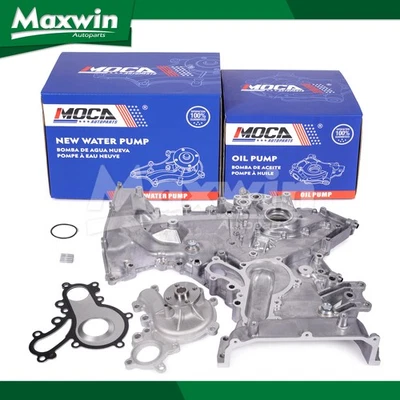 Oil Pump Water Pump Timing Cover Fit Lexus LX570 Toyota Sequoia Tundra 5.7L - Image 1 of 4