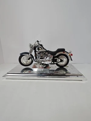 Maisto Harley Davidson 1999 FLSTF Fat Boy 1:18 DieCast motocicleta sin caja Foto 1 de 4