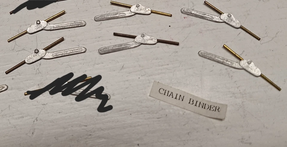 G Scale Ozark Miniatures 5058 Chain Binder - Изображение 1 из 1