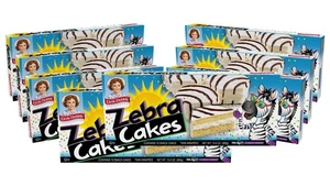 Zebra Cakes, 80 Twin-Wrapped Cakes (8 Boxes) - Picture 1 of 2