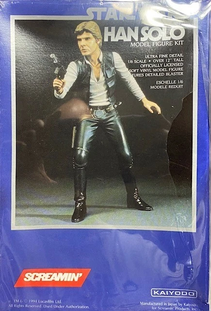 Star Wars Screamin' " Han Solo " 1/6 figure model kit 3450 - Image 1 of 2