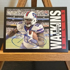 Sammy Watkins 2014 Topps Retro RC On-Card Auto Buffalo Bills  #4 Overall Pick - Picture 1 of 3