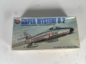 Vintage Airfix #03020-3 Dassault Super Mystere B2 Model Airplane Kit - Imagen 1 de 3
