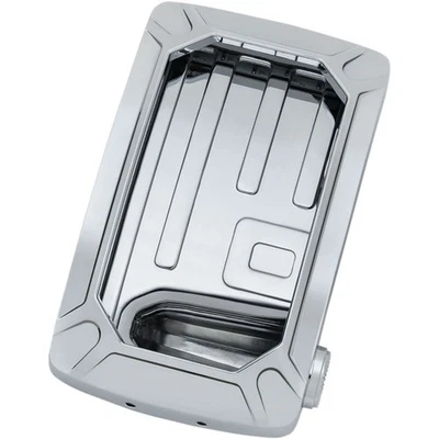 Kuryakyn Curved Vertical License Plate Mount - Chrome 3190 - Изображение 1 из 4