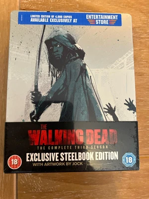 The Walking Dead Season 3 Limited Edition Steelbook Blu-ray. New and Sealed - Image 1 of 4
