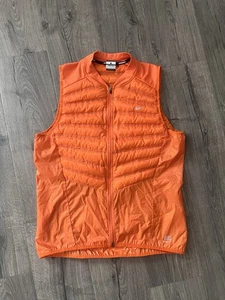 Gilet da corsa Nike Aeroloft 800 nero piumino senza maniche full zip taglia large - Foto 1 di 5
