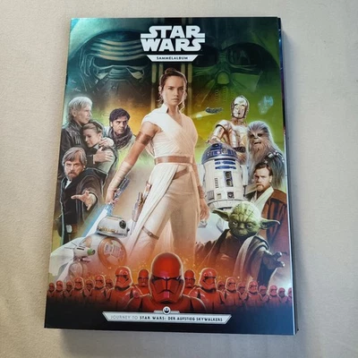 Star Wars Sammelkarten mit Album von Kaufland Mit Duplikaten Nur Eine Fehlkarte - Bild 1 von 4