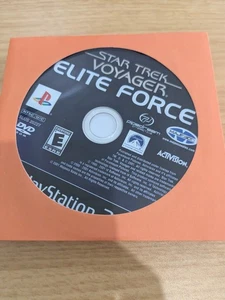 A1 Star Trek Voyager Elite Force (PS2, 2001) Polished Disc Only W/ Tracking - Picture 1 of 1