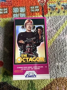 The Octagon Chuck Norris 1986 Movie VHS Original Martial Arts - Imagen 1 de 7