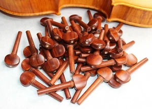 4/4 violin Fittings ,20pcs rosewood pegs ,beauty decoration Violin Accessories - Picture 1 of 1