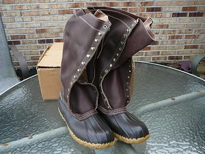 RARE 1982 LL Bean 16" Hunting Special Order Duck Boots NIB Men 10W/Women 11-11.5 - Picture 1 of 15