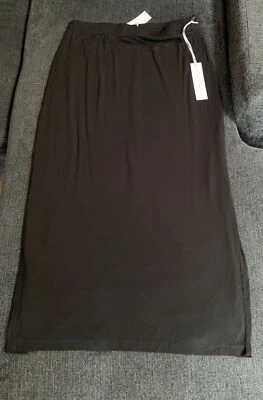 young fabulous broke ladies black knee length skirt size large - Image 1 of 4