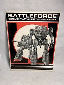 1987 Battleforce Small Unit Action in the 31st Century Rule Book FASA Corp.