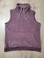 Toad & Co Pullover Fleece sleeveless Vest Purple Size Medium