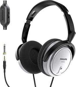 PHILIPS Over Ear Wired Stereo Headphones Studio Monitoring and Recording Headset - Picture 1 of 6