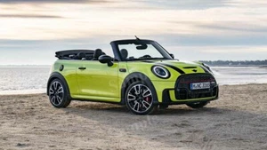 Mini John Cooper Works Cabrio 2021 High Res Wanddeko Druck Foto Poster - Bild 1 von 1