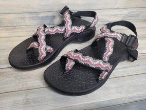 Chaco Updraft Sandals Women's Size 10 Red Black - Picture 1 of 7