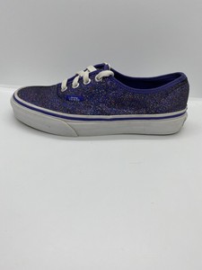 blue glitter vans
