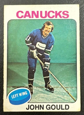 1975-76 O-Pee-Chee Hockey - #266 John Gould - Vancouver Canucks - Image 1 of 2