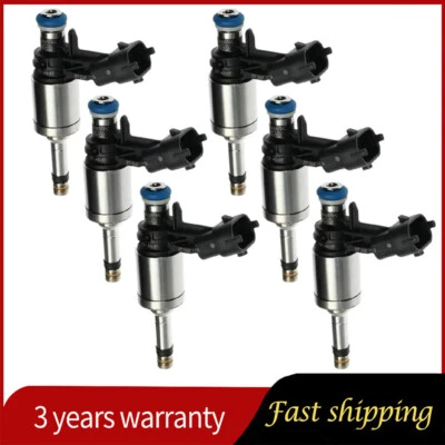 Inyector de combustible 6 piezas FJ1117 para Ford Taurus Lincoln MKT 2011-2017 3,5 L V6 Turbo Foto 1 de 4