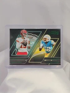 2022 Panini Contenders CS-MM Patrick Mahomes Khalil Mack Contenders Series Green - Picture 1 of 4