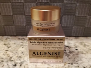 ALGENIST Triple Algae Eye Renewal Balm Anti-Aging Wrinkles Full Size & Sealed - Picture 1 of 9