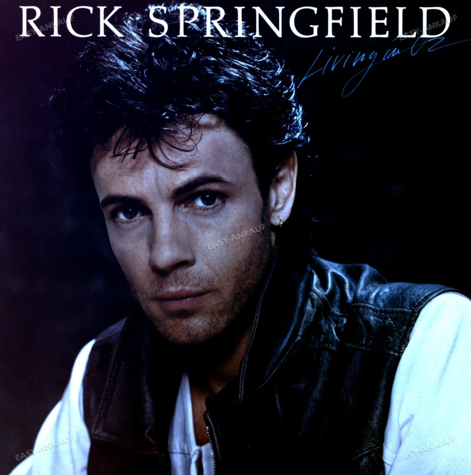 Rick Springfield - Living In Oz LP (VG/VG) . - Image 1 of 1
