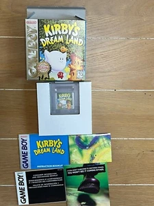 Kirby's Dream Land Nintendo Game Boy Completo CIB Buen Estado! RARO! - Imagen 1 de 22