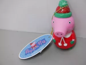 Peppa Pig Pattinaggio su ghiaccio ornamento natalizio Kurt S. Adler Nuovo GM6323 - Foto 1 di 1