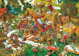Heye : Funny Farm 1000 Piece Puzzle - Picture 1 of 1