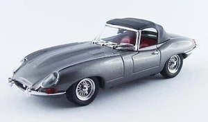 1:43 BEST Jaguar E-Type Spider Closed 1962 Opalescent Gun Metal Grey BE9508 - Foto 1 di 2